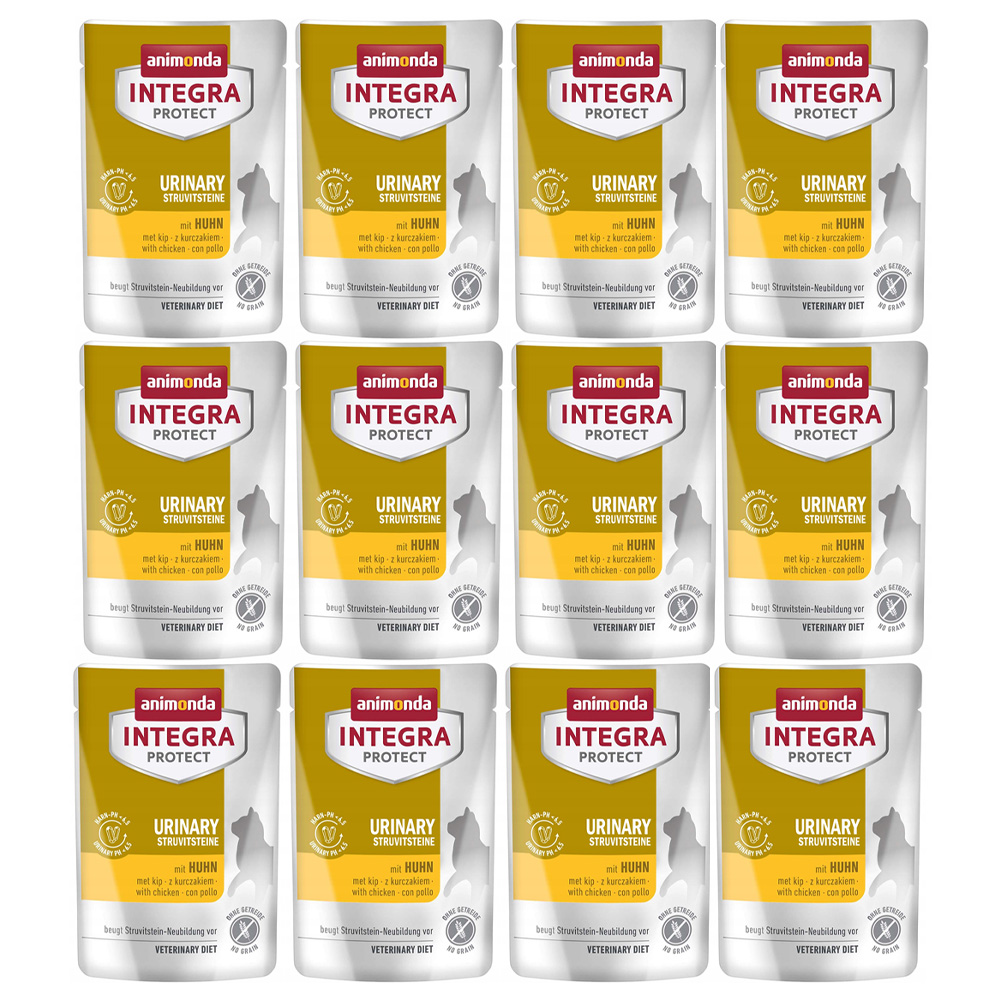 Integra Protect Urinary Struvitna Przeciw Kamieni Struwitowych z Kurczakiem 12x85g